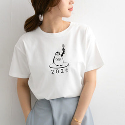 Tシャツ I love Penguin0095 2枚目の画像