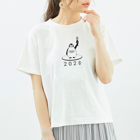 Tシャツ I love Penguin0095 6枚目の画像