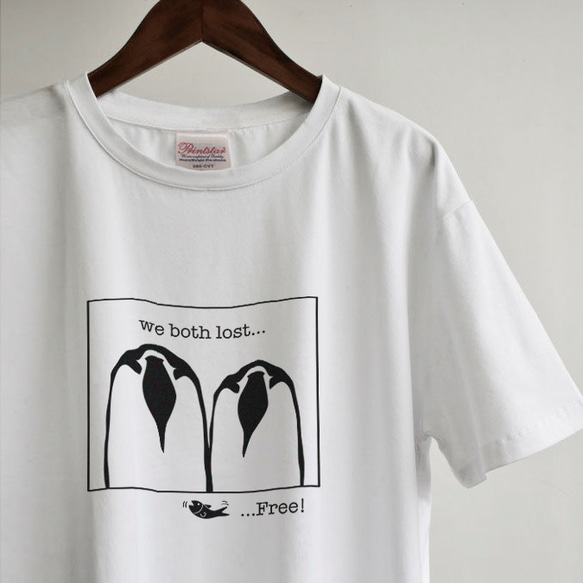 Tシャツ I love Penguin0098 1枚目の画像