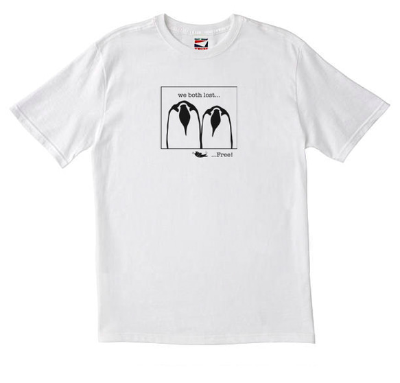 Tシャツ I love Penguin0098 6枚目の画像