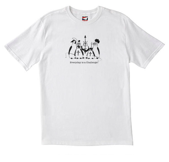 Tシャツ I love Penguin0104 6枚目の画像