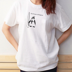 Tシャツ I love Penguin0106 2枚目の画像