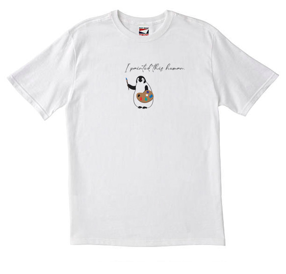 Tシャツ I love Penguin0131 6枚目の画像
