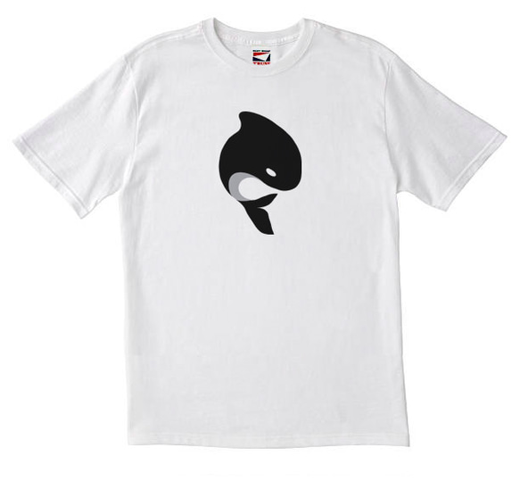 Tシャツ I love killer whale0132 7枚目の画像