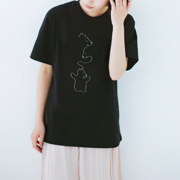 Tシャツ I love Bear Family0133 3枚目の画像