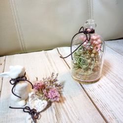 全長43センチほど 濃紺のしめ縄^_^くすみブルー✖️ピンク✖️シルバー