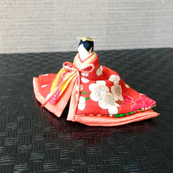 ひな祭り　正絹で作った雛人形　A01 3枚目の画像