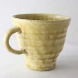 人気のナチュラルカラー　紅茶にも合う 【マグカップ 黄瀬戸】　 1枚目の画像