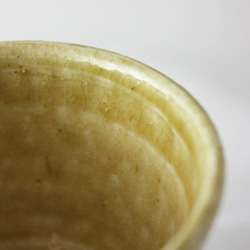 人気のナチュラルカラー　紅茶にも合う 【マグカップ 黄瀬戸】　 3枚目の画像