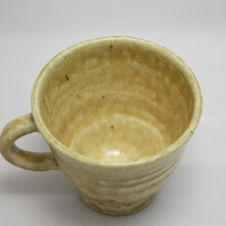 人気のナチュラルカラー　紅茶にも合う 【マグカップ 黄瀬戸】　 4枚目の画像