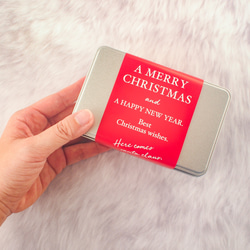 【11、12月限定】クリスマスクッキー缶（小） 5枚目の画像