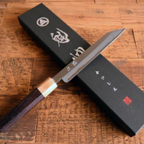 1本限定 特別価格 手造り鍛造 シンプルな 磨き 切り付けペティナイフ