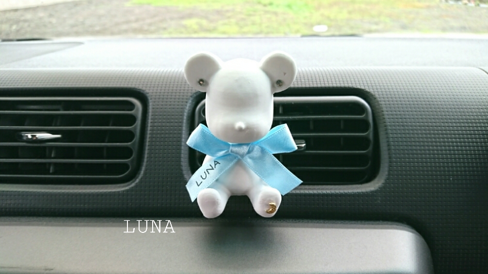 ★くまさんのサイズ感です。アロマストーン★