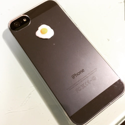 本物？目玉焼きiPhone7 8  X 11 /MAX plus ケース 2枚目の画像