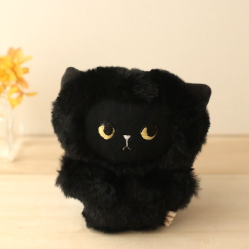 黒猫のmyao(ミャオ) ぬいぐるみ ✳︎受注販売 ぬいぐるみ zoopi 通販
