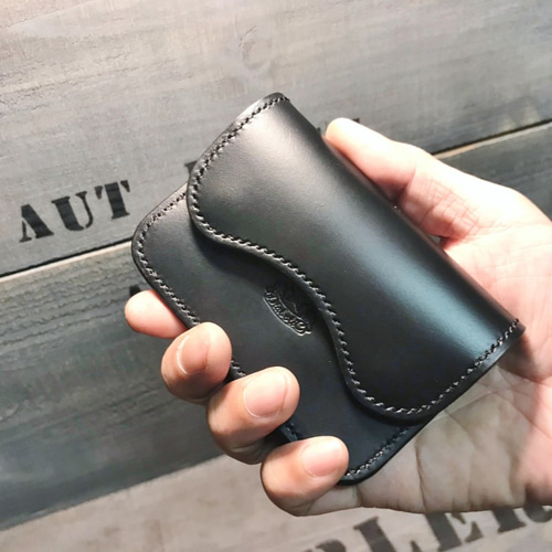 【大特価!!】 カードケース 名刺入れ 定期入れ 手縫い コードバン その他