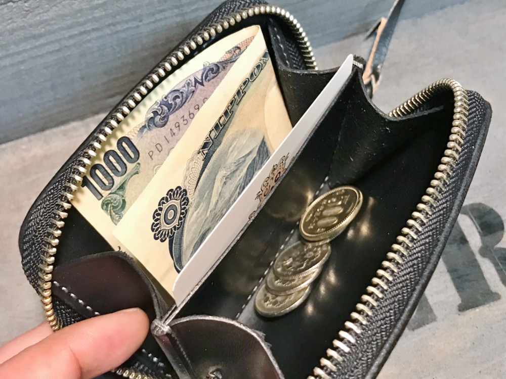 コインケース 小銭入れ トカゲ革 サドルレザー リザード 手縫い レザークラフト 革財布 ミニ財布 限定品 新品未使用