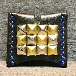 スタッズキーループ サドルレザー レザークラフト 革小物 ベルト