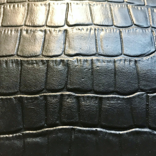 トラッカーウォレット　本革　クロコダイル型押し TRUCKER WALLET ～CROCODILE SERIES～ : CHARCOAL*GREEN BLOG NEWS
