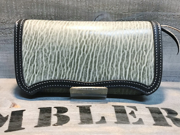 長財布 ケープシール(オットセイ革) サドルレザーウォレット DIABOLIC 長財布 ケープシール(オットセイ革) サドルレザーウォレット