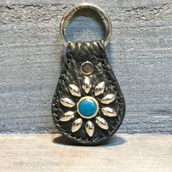 サドルレザー　キーループ　ハンドメイド　1個限定 サドルレザー キーループ ハンドメイド 1個限定