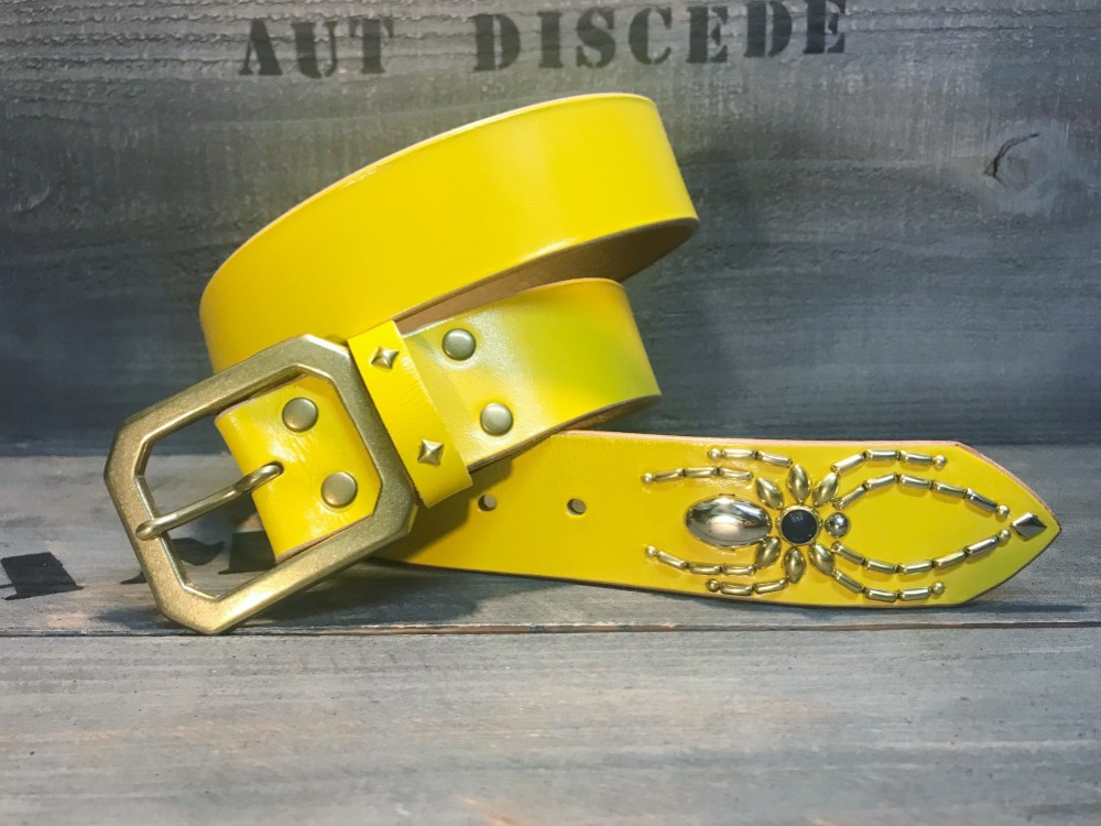 蜘蛛　スパイダー　ハンドステッチ　レザーベルト　蜘蛛の巣 蜘蛛 スパイダー ハンドステッチ レザーベルト 蜘蛛の巣 小物