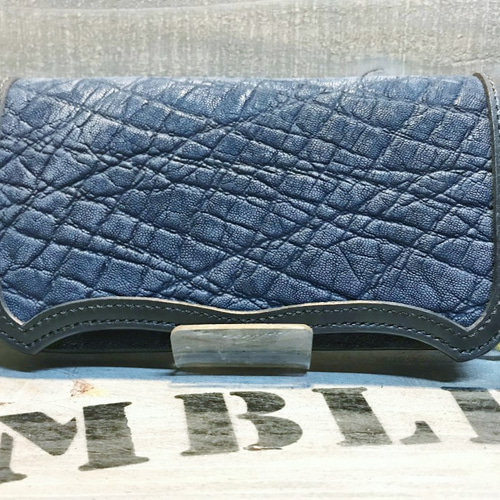 レザーウォレット エレファントレザー ロングウォレット ゾウ革 革財布