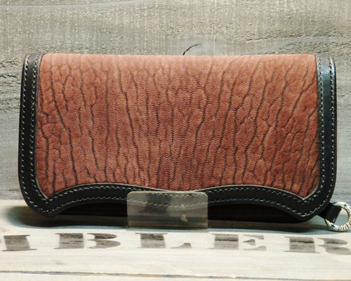【さる】【まとめ買い】レザー小物各種（中古） トラッカーズウォレット ルガトーレザー 革財布 手縫い サドル
