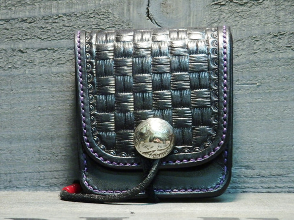 小銭入れ コインケース 財布 ハンドメイド レザークラフト