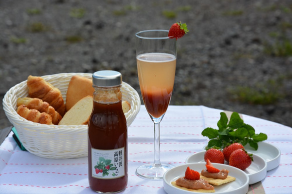 ［軽井沢高原いちご］いちごシロップ＆ジャムギフトセット 10枚目の画像