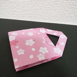 ミニチュアハンドバッグ【折り紙】 5枚目の画像