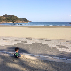 藍染め 良質な麻100% パンツ 5枚目の画像