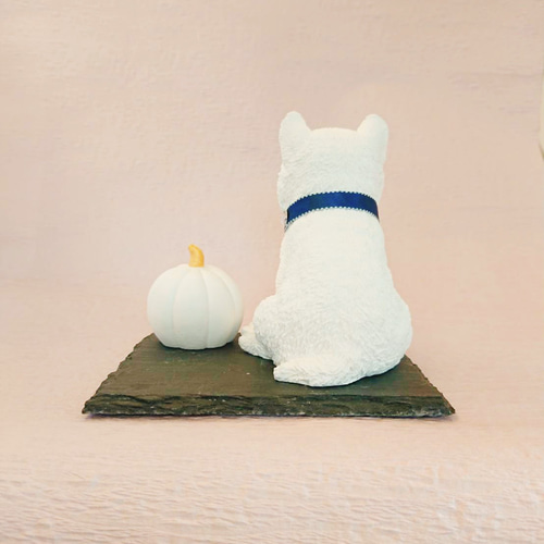 BIG柴犬＋かぼちゃ ハロウィンセット アロマストーン 台座付き 