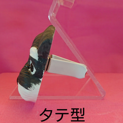 カーエアコン用 シュナウザー(ソルト＆ペッパー)アロマストーン 3枚目の画像