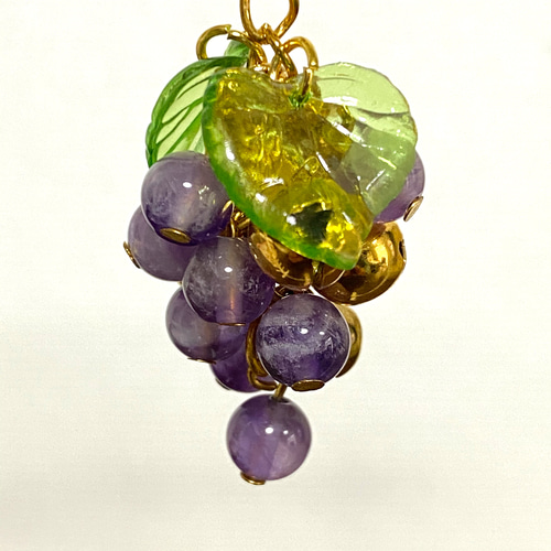 アメジストと鈴のぶどうのチャーム その他雑貨 porte-bonheur 通販