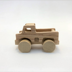 木のおもちゃ 車 クルマ くるま 　トラック　赤ちゃん おもちゃ 木育 日本製 自然  ベビー 安心 安全 1枚目の画像