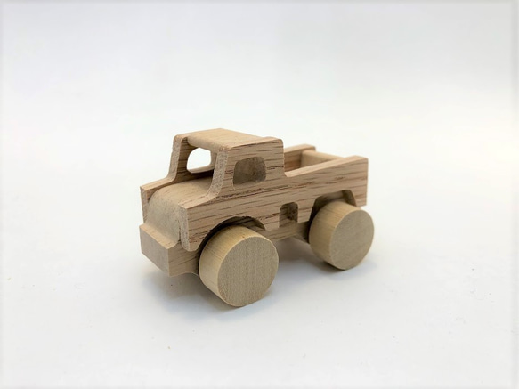 木のおもちゃ 車 クルマ くるま 　トラック　赤ちゃん おもちゃ 木育 日本製 自然  ベビー 安心 安全 2枚目の画像