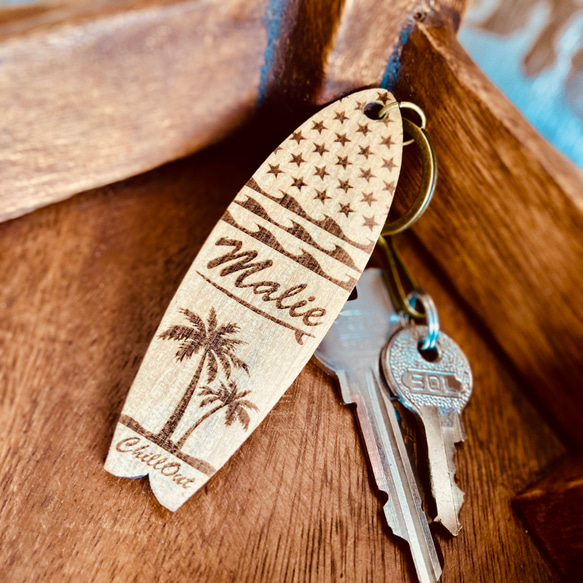 MCW サーフボード型　オリジナルハンドメイド　キーホルダー MCW サーフボード型 オリジナルハンドメイド キーホルダー