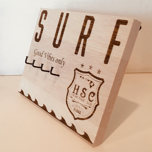 手工木製永久日曆鑰匙架RSURF STYLE≫ 第6張的照片