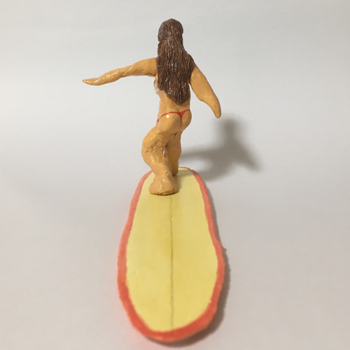 紙粘土オブジェ サーフガールズ 01 立体・オブジェ エシモ 通販