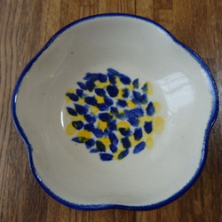 陶器　梅の花型　中鉢 1枚目の画像