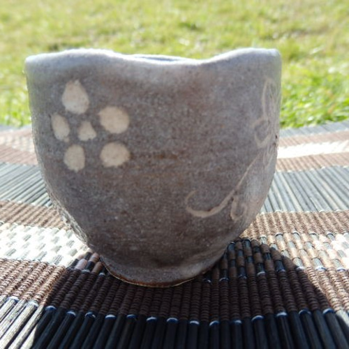 No.18 赤志野ぐい吞 / Sake cup, Aka-shino | しぶや黒田陶苑