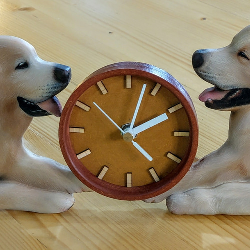 【リアル】壁掛け ペット時計 かわいい プードル インテリア リアル】壁掛け ペット時計 かわいい プードル インテリア