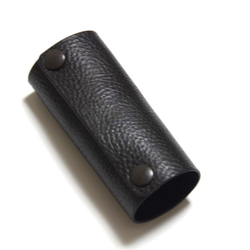 ≪現品処分セール≫ハンドバッグ持ち手ハンドルカバー黒ブラックボタン 3枚目の画像