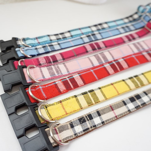 ★関税込み・送料無料★ バーバリーチェックの小型犬用首輪 BURBERRY バーバリー ドッグカラー 8073260 レザー 首輪