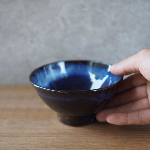 青萩釉　飯碗【萩焼】 2枚目の画像