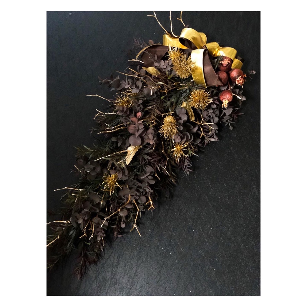 「creema限定」クリスマスガーランドリース