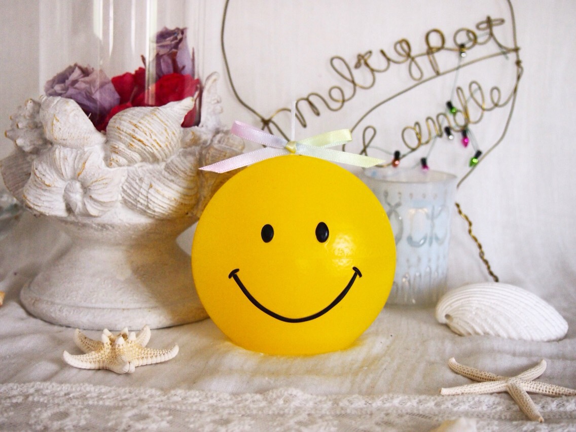 sold!!! ハンドメイドペール缶ニコチャンスマイル