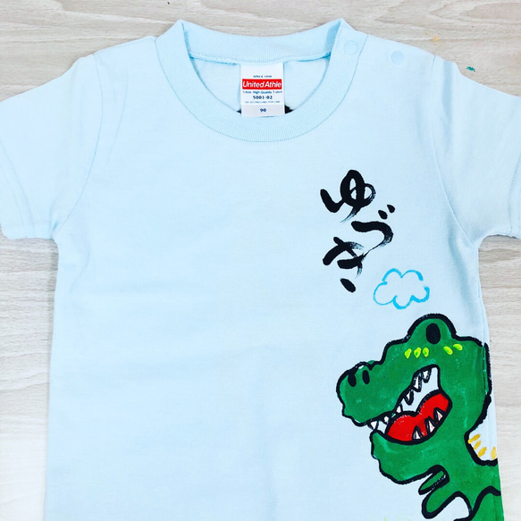 お名前Ｔシャツ かいじゅう 2枚目の画像