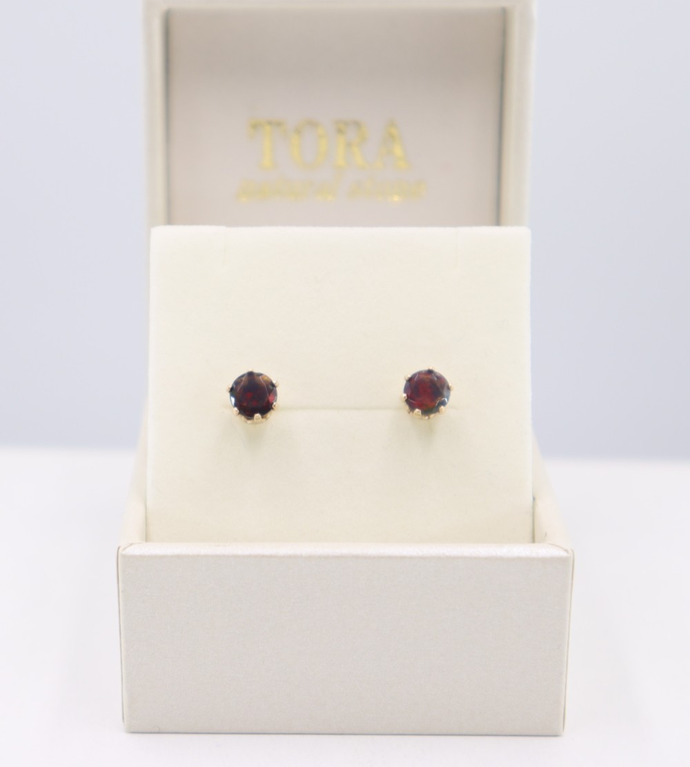 Size 5mm】ブラックオパール<No,2＞ スタッドピアス ピアス